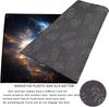 Galaxy Wolf Rug Fierce Animal Area Rugs Washable Funny Non Slip for Kids Bedroom Living Room Throw Rugs Carpet Durable Floor