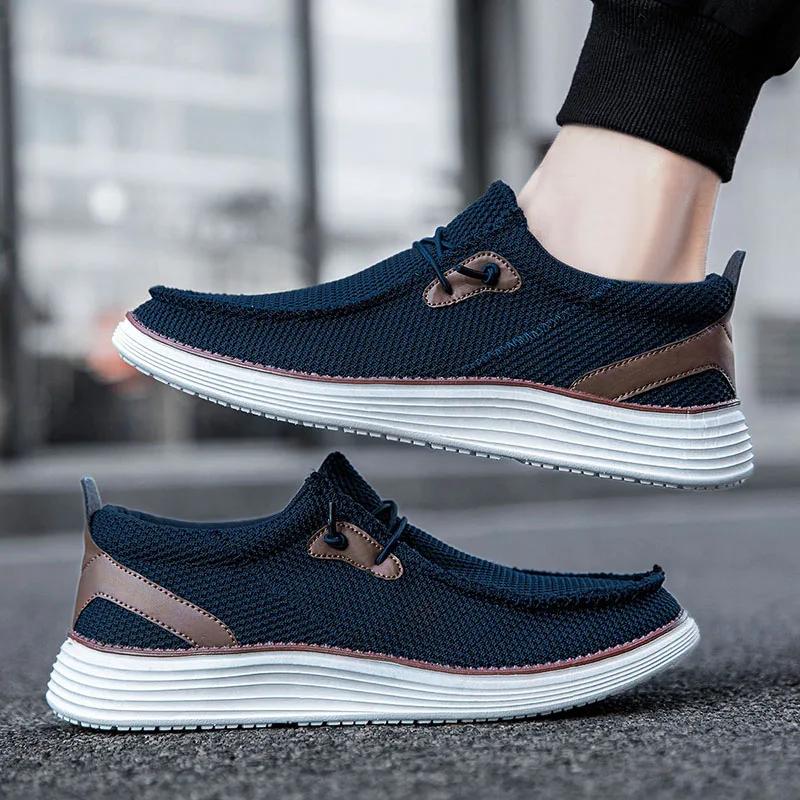 Damyuan Large Size 2024 New Outdoor Men Shoes Hiking Camping Light Running Jogging Casual Sports Men's Shoes Non-slip Loafers