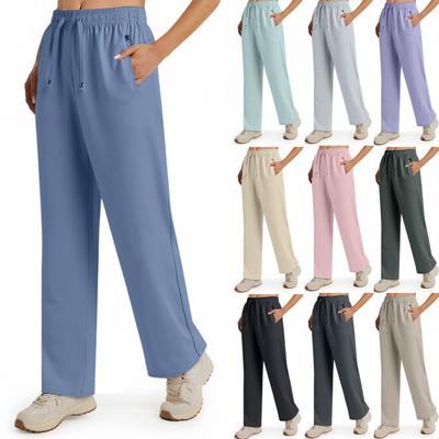 Damenhosen Stretch Active Damen Unisex Schnelltrocknende Hosen Atmungsaktive Lockere Hosen Coole Stretchhosen für Damen mit Reißverschlusstaschen