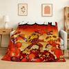 Cool Game D-Doom E-Eternal Throw 240g Lightweight Flannel Blanket, Soft Skin Throw Blanket for Sofa Bedroom