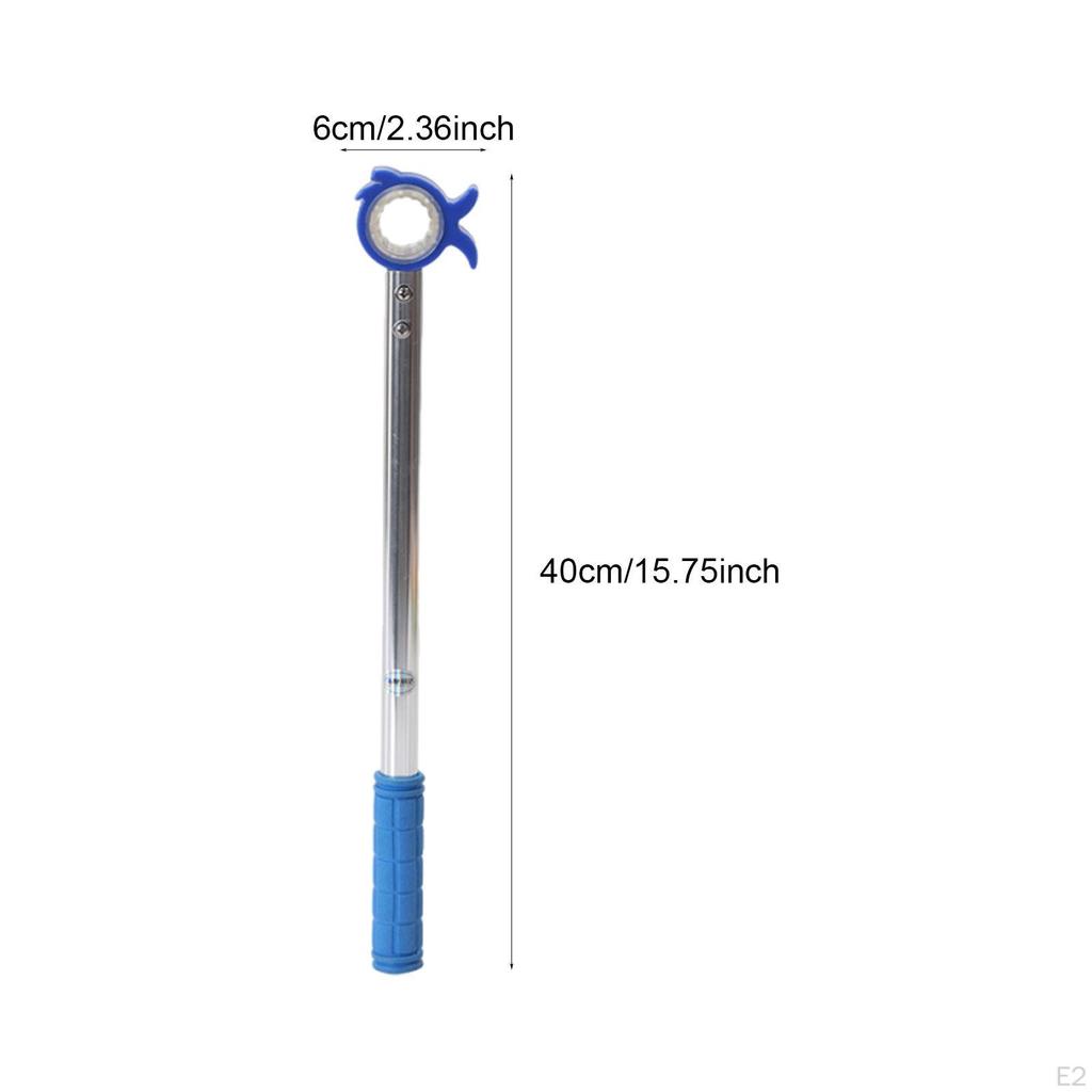 Drapery Pull Rod Adjustable Length Handle Aluminum Alloy Telescopic Pole for Home