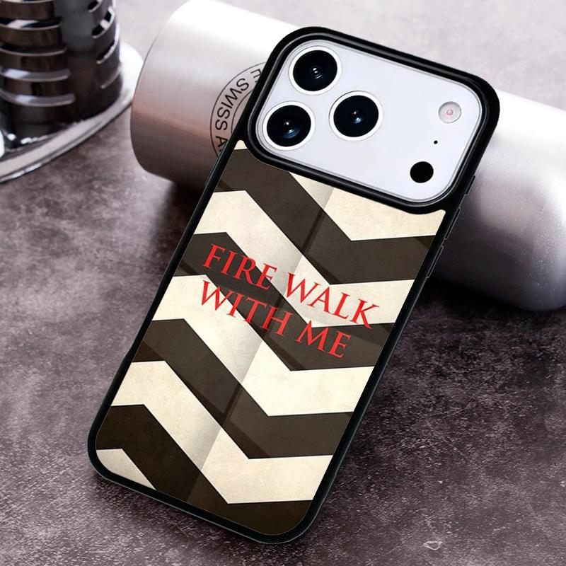 Fire Walk With Me Twin Peaks Phone Case for iPhone 17 16 15 Pro Max Air 14 13 12 11 Plus Shockproof Cover