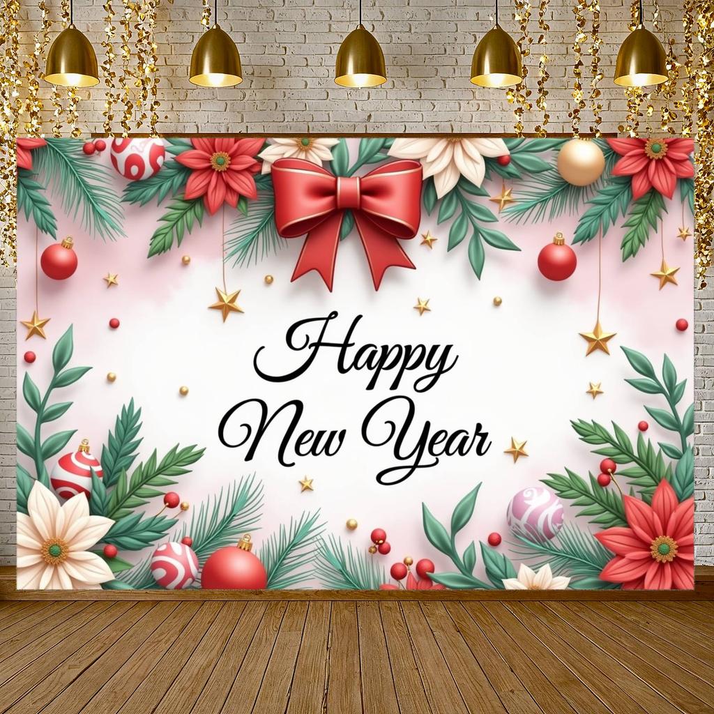 Festive Banner Holiday Celebration Banner New Year Decoration Festive Design Event Banner For Festive Gathering Winter Festival