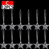 Crystal Snowflake Ornament Christmas Tree Icicle Snowflake  Angel Elk Reindeer Clear Crystal Indoor Outdoor Party Decorations