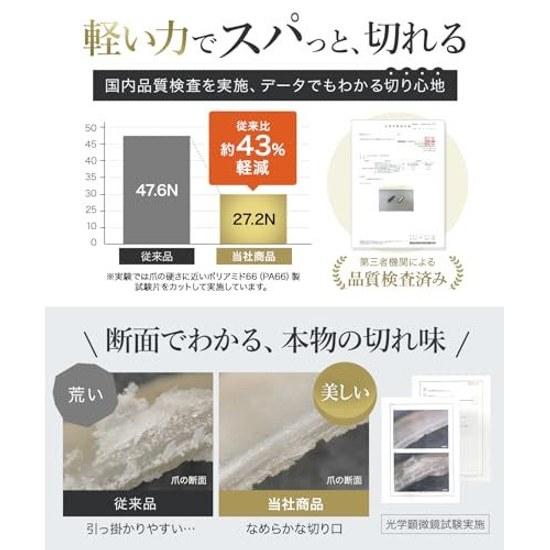 Recommended Seki Blade Craftsmen Nail Clipper High-Quality Set Shiner Cleanly Beautifully Cuts Curved Stainless Steel Clipper.
