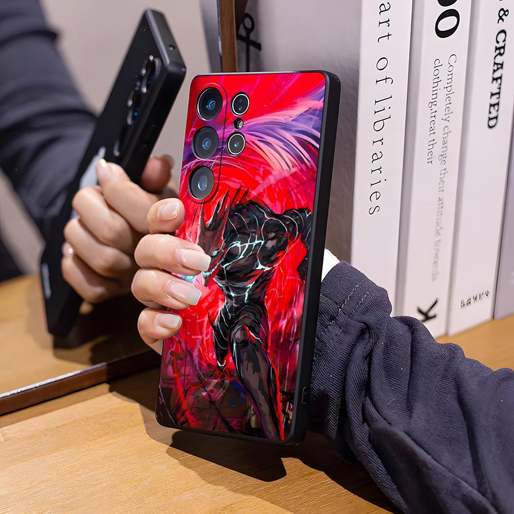 Hot New Anime Kaiju No. 8 Phone Case For Samsung S26 Ultra S25 Edge Ultra S23 S22 S21 S20 Ultra Plus S24 Fe Cover