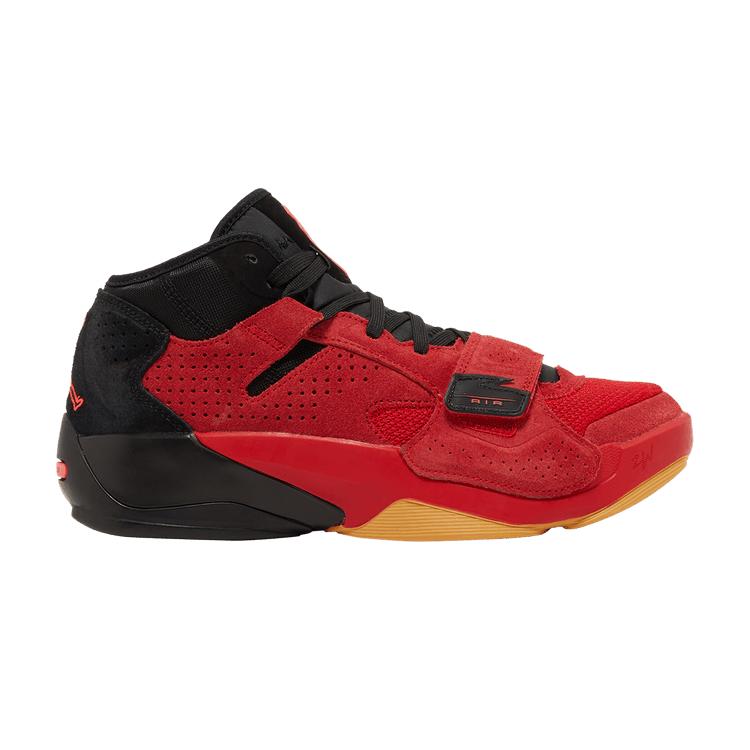 Air Jordan Zion 2 GS Red Suede Gum 38