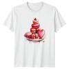 Macarons Heart Sweets Unisexs TShirt Unisexs Tee Graphic Unisex Top