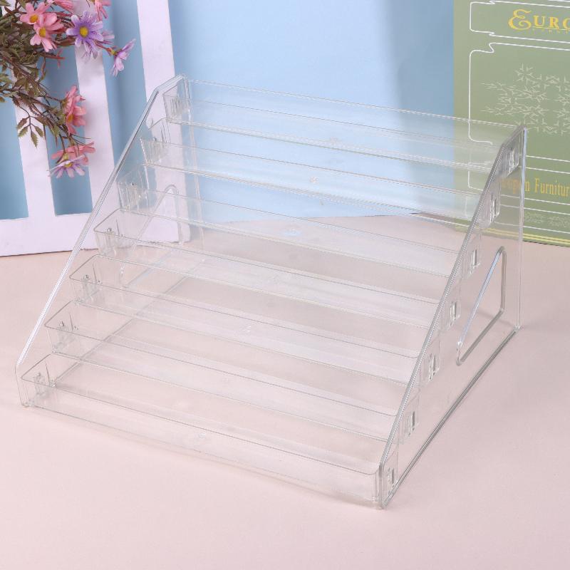 Transparent Storage Box Makeup Organizer Cosmetic Display Case Jewelry Organizer Desktop Holder Clear Makeup Organizer