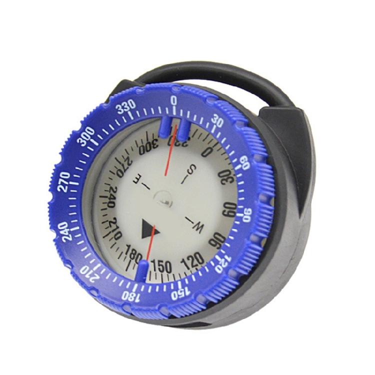 Pipe Clamp Compasses Diving Compasses Outdoor Underwater Glowing Compasses Watertight Water Sport Swimming Compasses