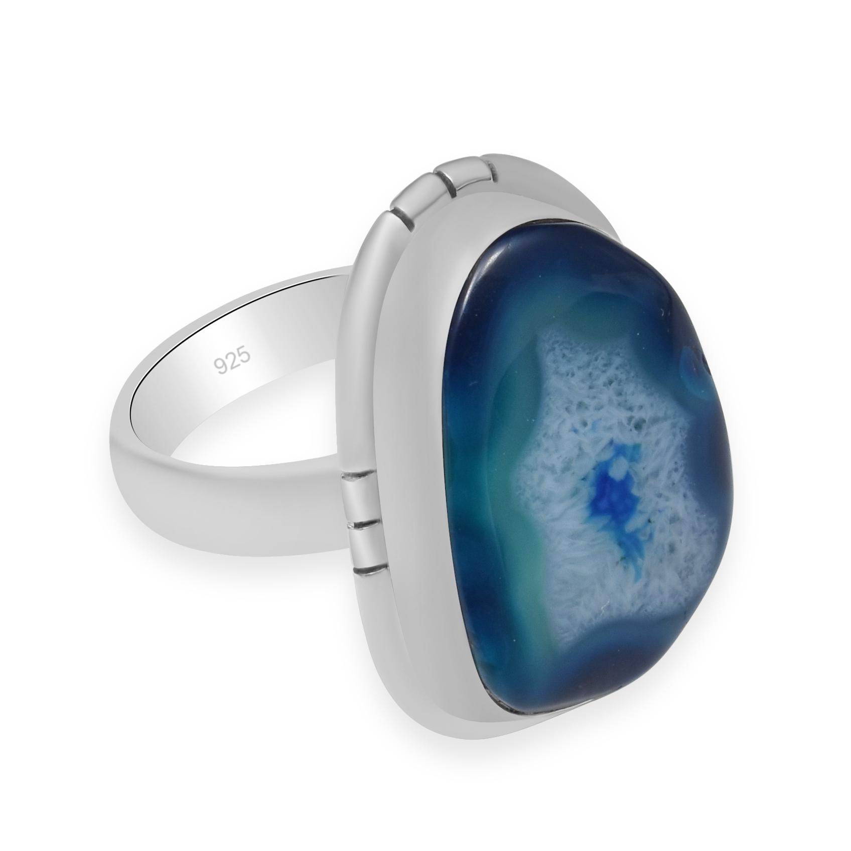 

Кольца ручной работы из натурального солнечного агата из стерлингового серебра 925 пробы для женщин и девочек