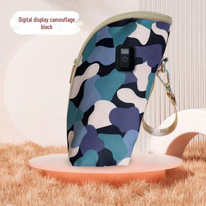 Isolierter Babyflaschenwärmer Kinderwagentasche - Tragbare Hülle mit konstanter Temperatur für Ausflüge