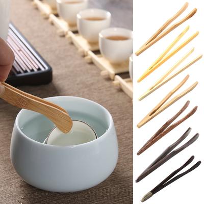 Teelöffel, natürlicher Bambus, chinesische Gongfu-Teeschaufel, Teeklammern, Zeremonie, Fischform, Teebürste, Teegeschirr-Zubehör