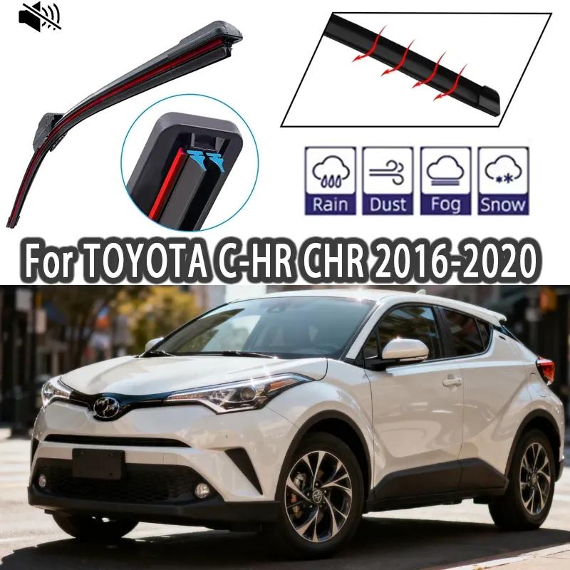 2PCS For TOYOTA C-HR CHR 2016- 2017 2018 26"+16" Front Wiper Blades Windshield Windscreen Window Cutter Accessories