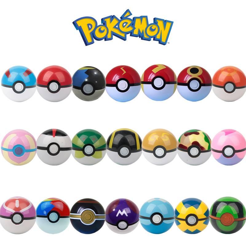 7cm Pocket Monster Master Ball Toy Cute Abs Material Mini Figure For Kids
