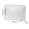Cutting Board Double Sided Stainless Steel Cutting Board for Kitchen Food Grade PP Non-Slip Easy Clean Chopping Quick Defrosting