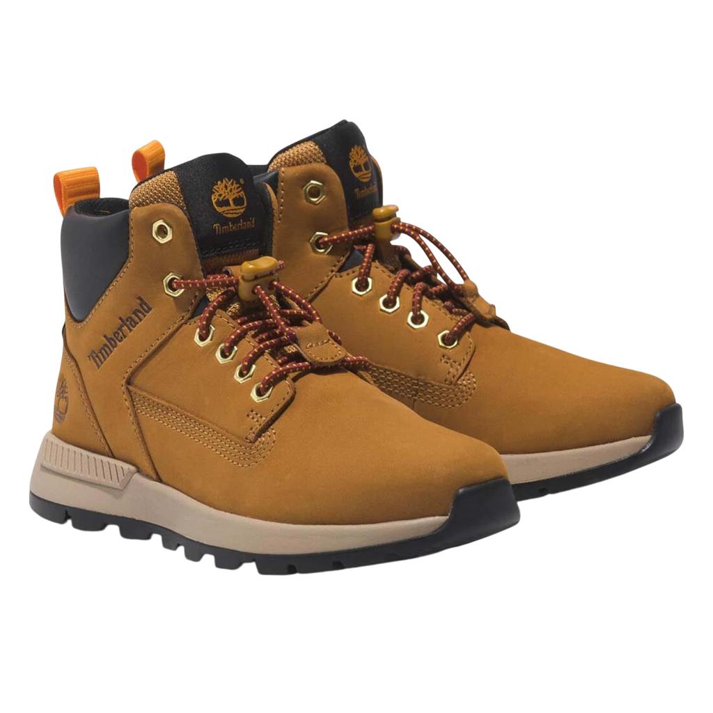 Timberland Dětské/Dětské Killington Kožené Trekové Boty Středního Střihu