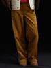 COVERNAT WOMAN Corduroy Wide Pants Mustard