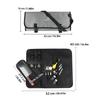 Chef Knife Roll Bag Foldable Handbag Shoulder Chef Knife Bag Portable Durable Storage Pockets Home Kitchen Travel Cooking Tools