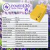 120W USB GaN Charger Fast Charging EU/US Quick Charge Mobile Phone Wall Adapter Cable for Redmi Note 13 Pro Plus Xiaomi 15 Poco