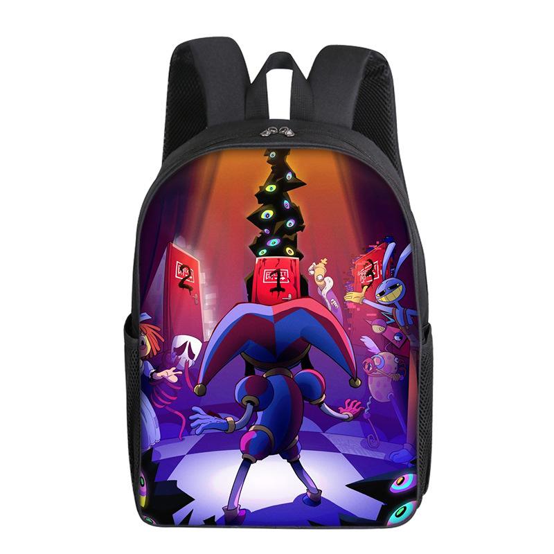 Magic Digital Circus The Amazing Digital Circus School Bag Primary School Students Single Layer Backpack