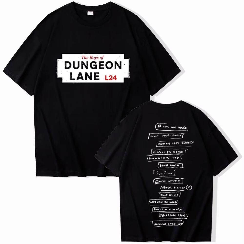 2026 Hot Sale The Boys Of Dungeon Lane Paul McCartney Graphic T-shirt Men Women Y2K Gothic Cotton Oversized T-shirts Breathable Streetwear Casual Tees