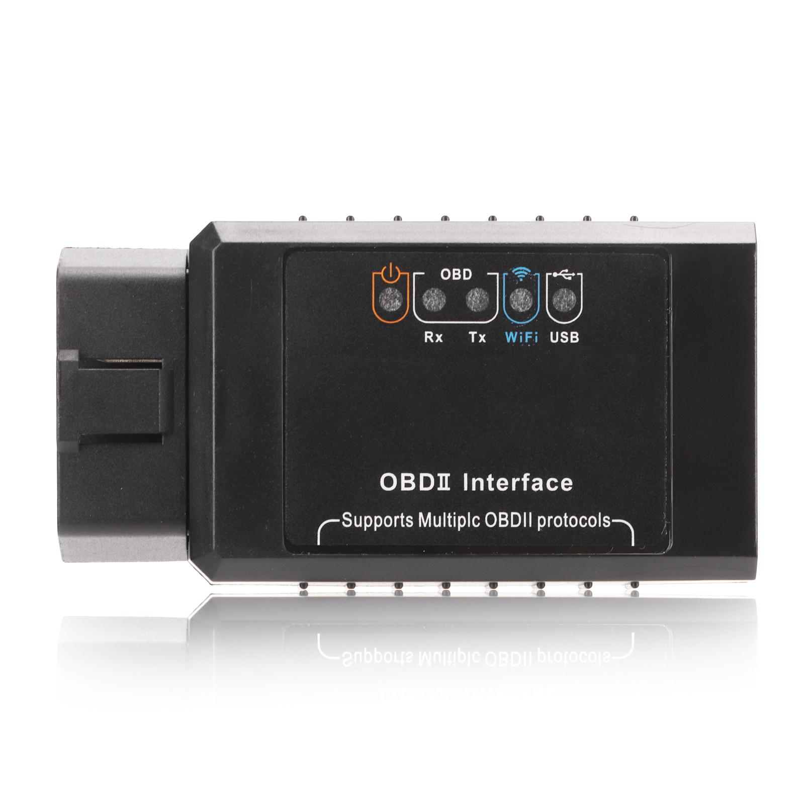 

16-контактний WIFI USB Автомобільний діагностичний інструмент OBD2 Інтерфейс Версія V1.5 для Win XP 7 8 для Android