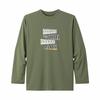 Graphic Long Sleeve Khaki WM SH-010V