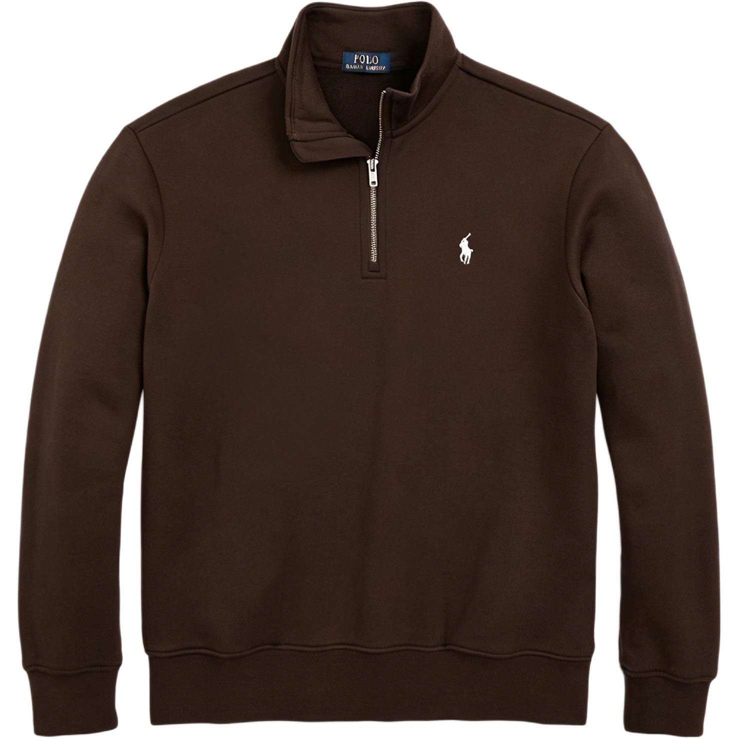 

Polo Ralph Lauren Весна-Лето 26 Вышитый логотип-пони Толстовка с полумолнией и длинным рукавом Классическая версия Мужская толстовка 710929587-009 S