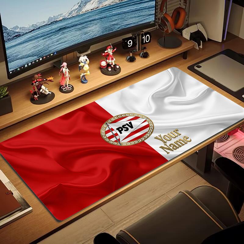 Pheilips Sport Custom Name Large Size Mouse Pad Large Gaming Table Cushion Non-slip Laptop Tablet Big Mousepad XXL Mat Mini PC Playmat With Lock edge