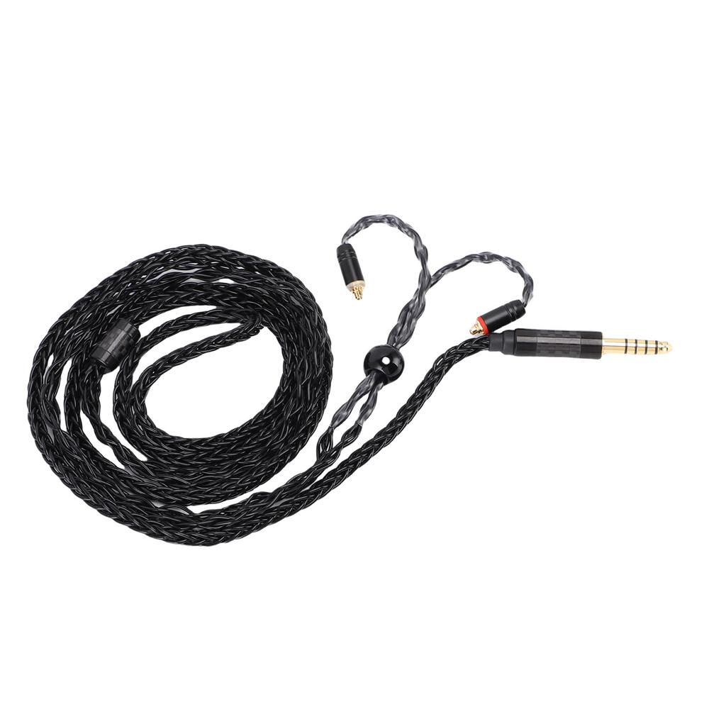 4.4mm Balanced Male to MMCX Cable Fit for SE215 SE535 SE846 Earphone 3.9FT 16 Core Silver Plated OFC Headphone