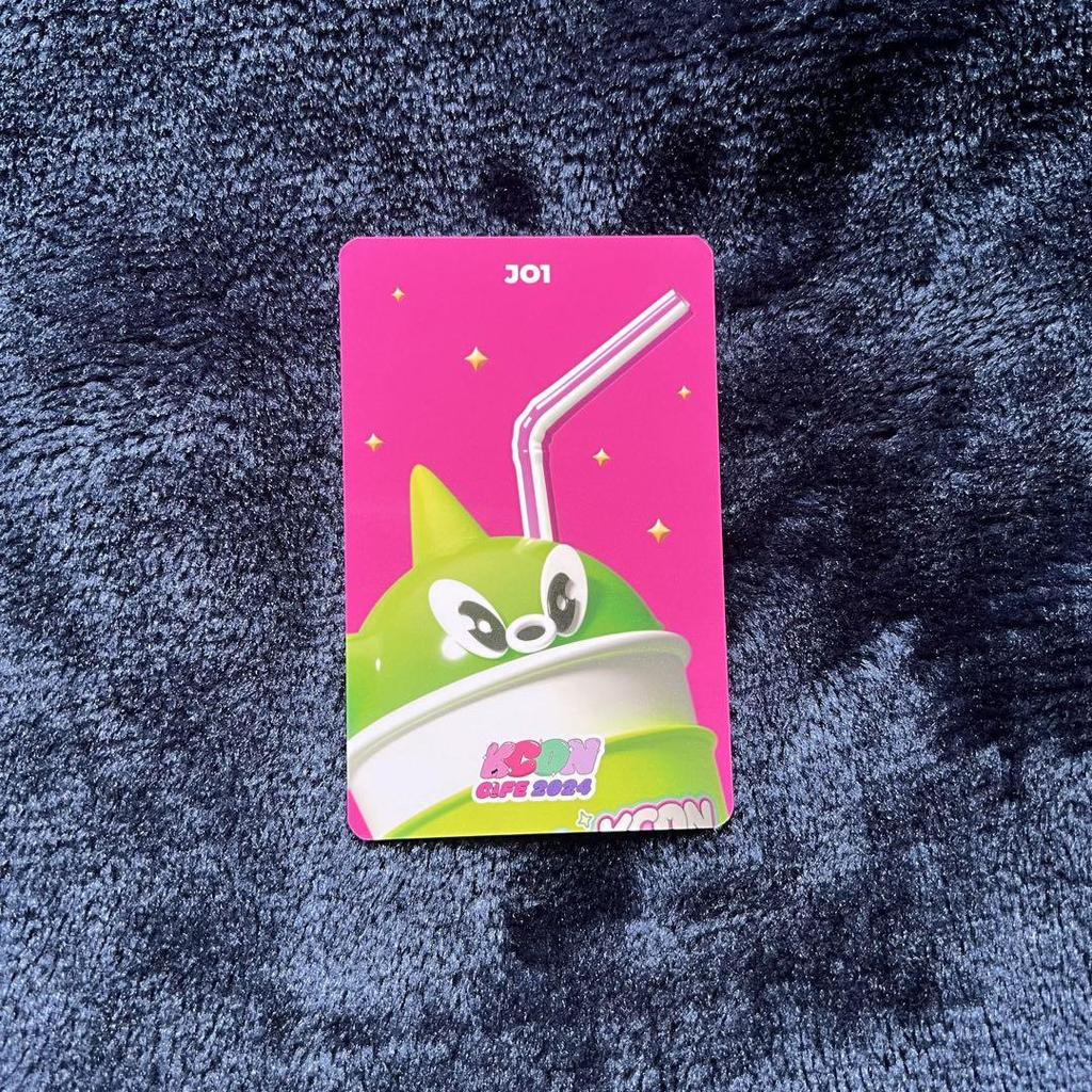 [USED] Final Price Reduction KCONCAFE KCON Cafe JO1 Ohira Shosei Trading Card
