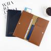 Customizable PU Leather Passport Holder with Hot Stamping - Thickened Document Storage Bag