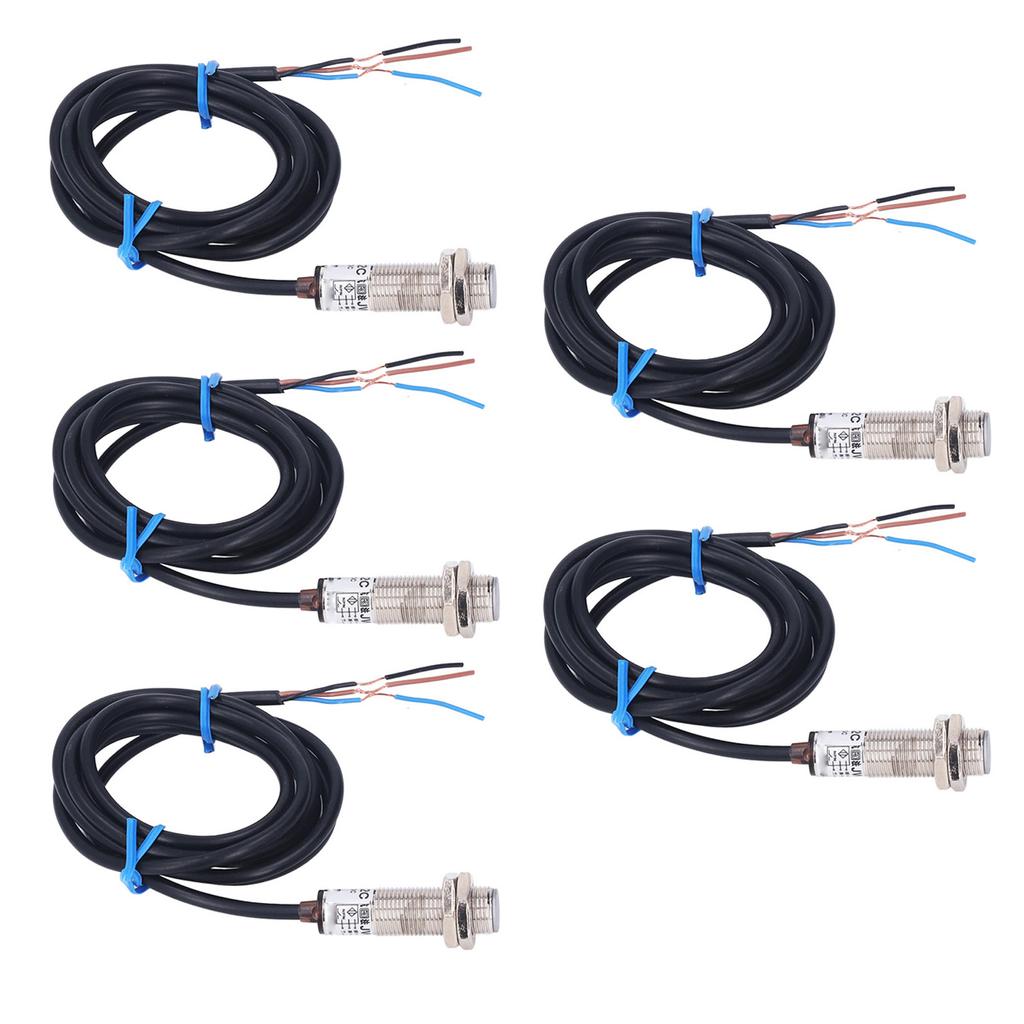 5Pcs Inductive Proximity Sensor Switch NPN 5?30VDC Magnetic Hall Detector Electronic Component
