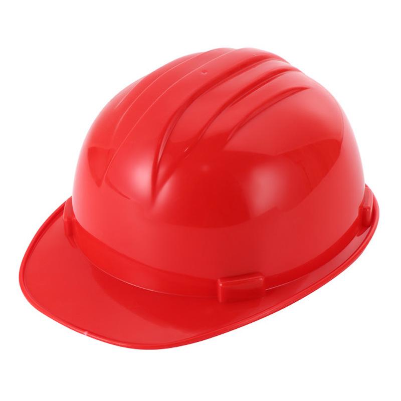 Cross-border Construction Site Safety Helmet with 6-Buckle PE Plastic and Sun Visor, Dustproof and Logo Customizable
