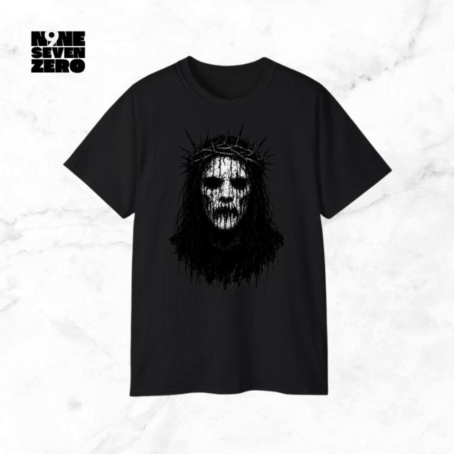 Joey Jordison Slipknot Black Cotton T-Shirt: Classic Concert Outfit XL
