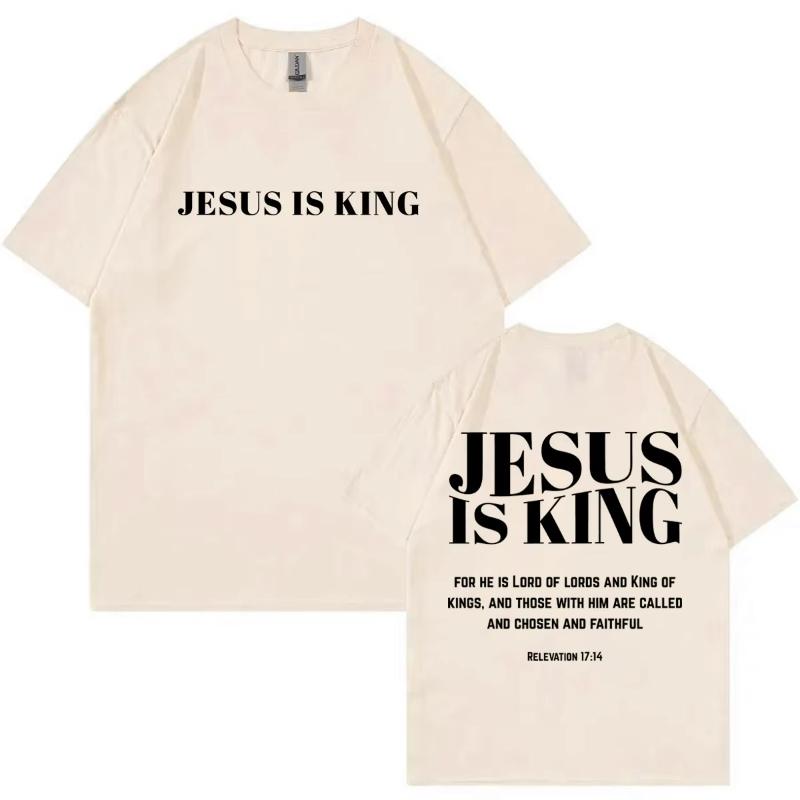 

Christian Bible Verse Merch T Shirt Streetwear Fashion Oversized O-Neck T-shirts Men Women Casual Cotton Short Sleeve T-shirt 4XL