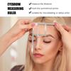 Microblading Messschieber Verhältnis Augenbrauen Messlineal Permanent Make-up Schablone Messwerkzeug