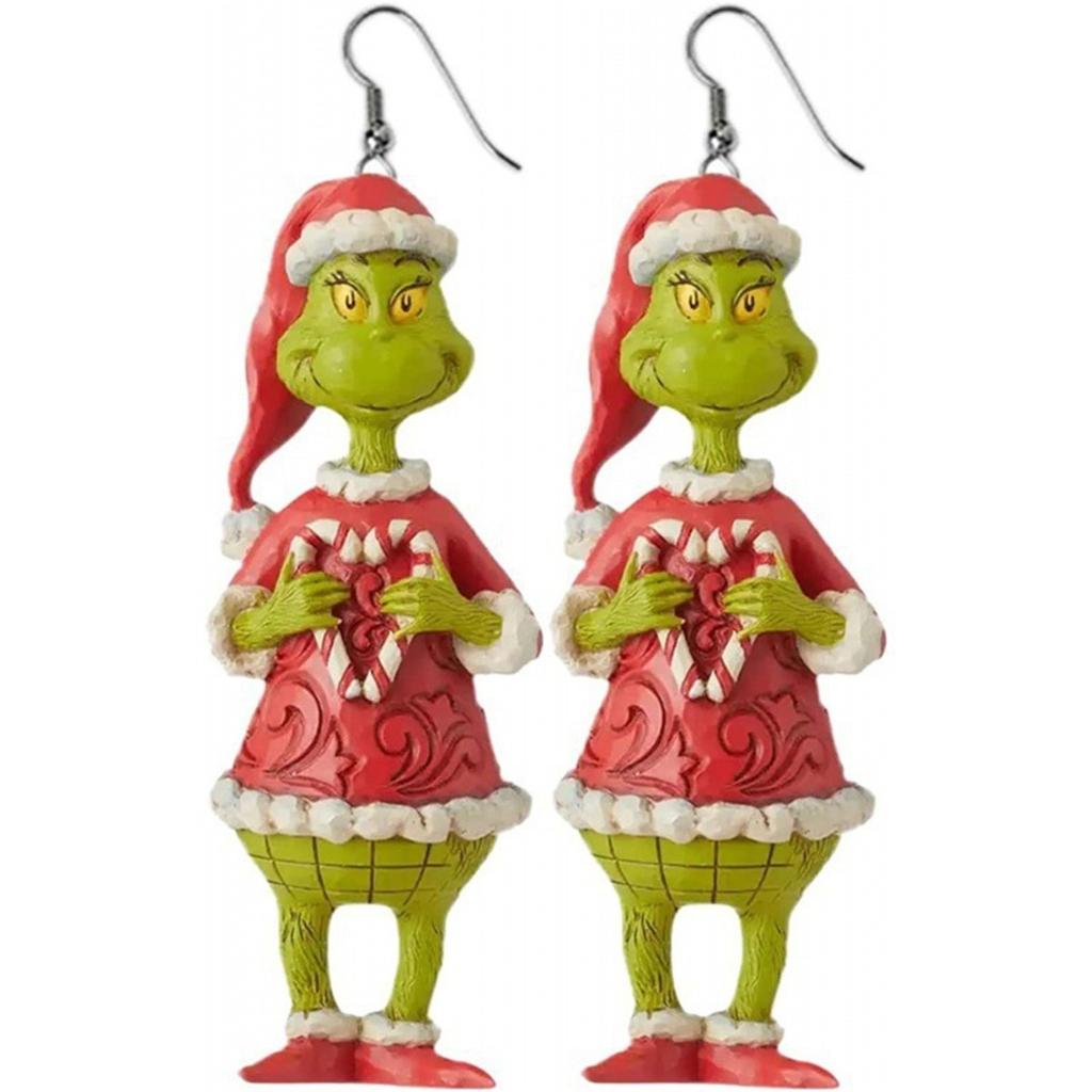 1 Pair Cute Cartoon Earrings Gift For Women Girl Birthday/Valentine's Day/Anniversary