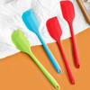 4pcs Heat Resistant Baking Spatula Food Grade Silicone Butter Mixer Baking Cream Scraper  Bakery