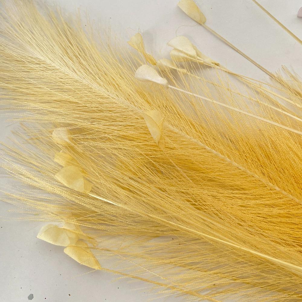 New Solid Color Colorful Peacock Grass Floral Decor Wedding Decorations Simulated Reed Grass Artificial Bouquet Office