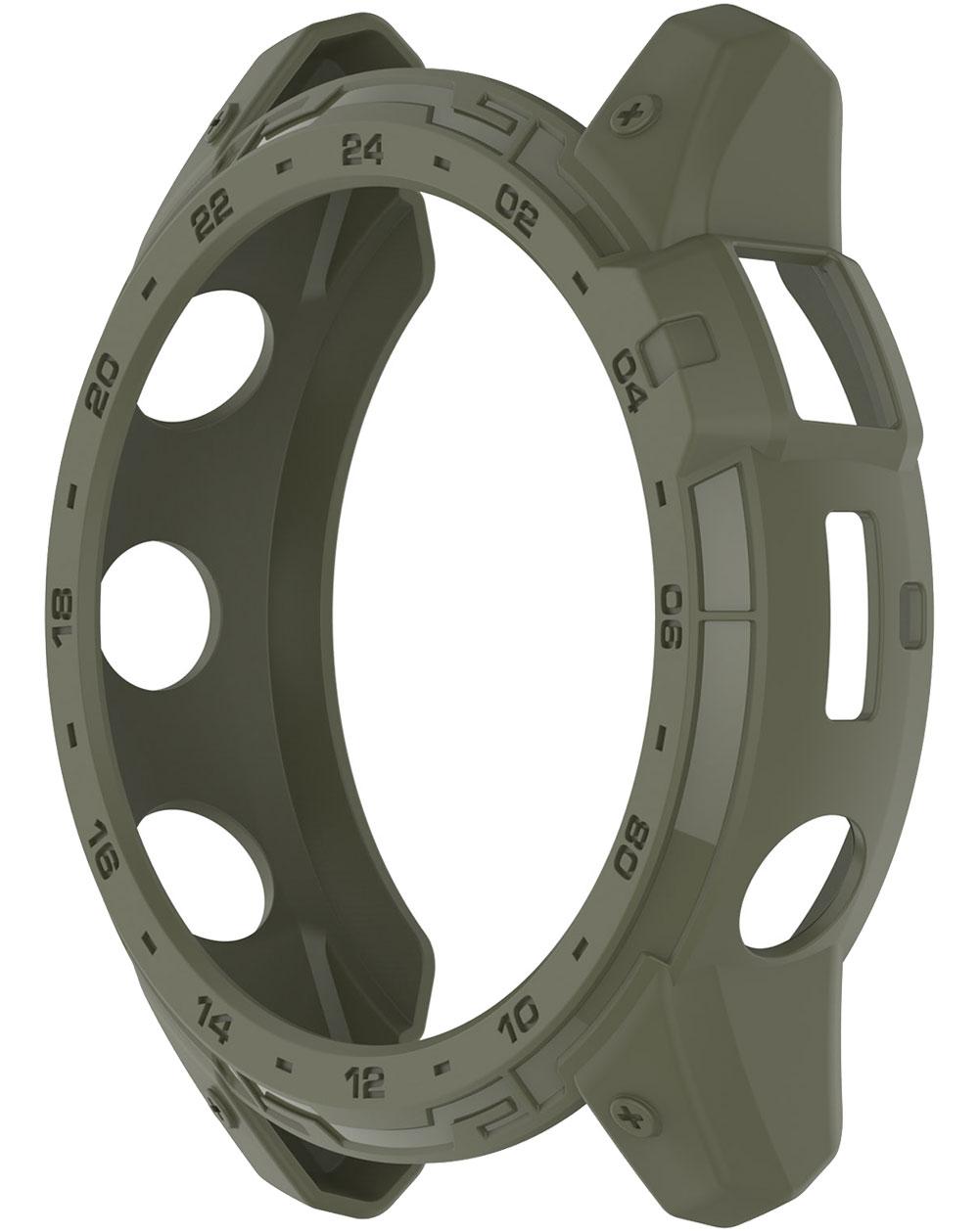 

Защитный чехол из ТПУ для часов Garmin Enduro 2/Tactix 7 SmartWatch, противоударный мягкий защитный чехол для экрана For Garmin Enduro 2 зелёный