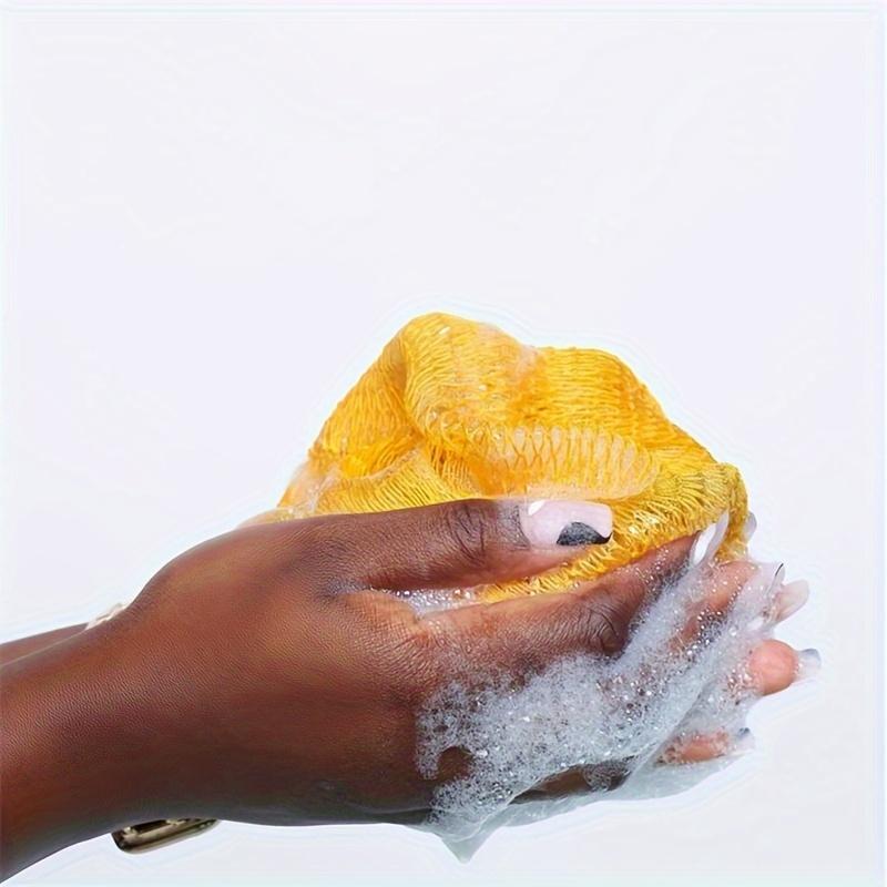 1pc Nylon Bath Scrubber, Deep Cleansing Exfoliating Towel for Sauna & Shower, Durable Personal Care Bath Tool