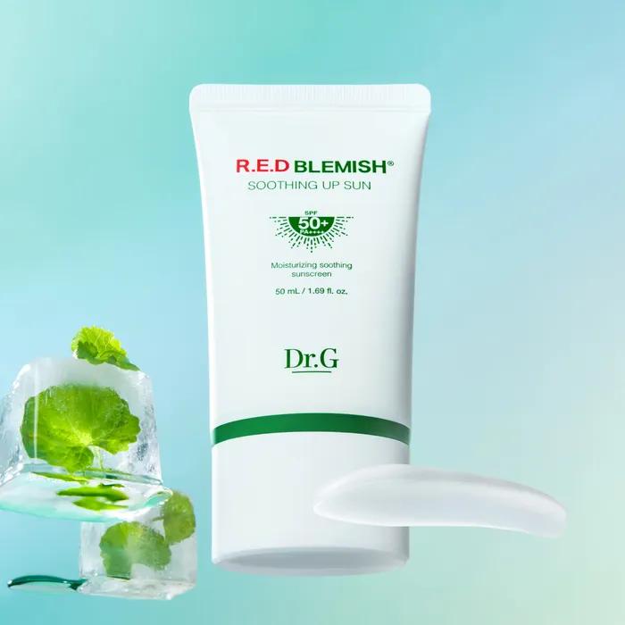 Calming Moisture Sun Cream_Red Blemish Soothing Up Sun 50mL+50mL