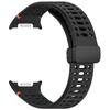 Silikon Uhrenarmband Ersatz Magnetische Faltbare Schnalle Armband Atmungsaktives Armband für Samsung Galaxy Watch 8/8 Classic