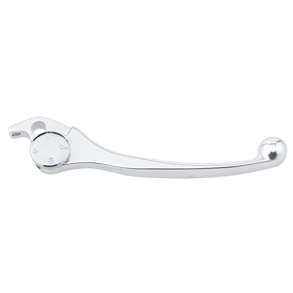 Kijima Motorcycle Parts Brake Lever Adjustable Universal Compatible with and (Right Lever) Type, Silver, Yamaha, Suzuki, Kawasaki, 202-308SR