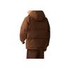 Reebok Solid Color Comfortable Warm Down Jacket Unisex Outerwear Brown 24FRM207UGBR