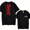 Prepare for Hell Tour Shirt Heavy Metal Cotton Tees Man Rock Band T-shirt Men's Slipknots Double Sided Print Short-sleeve Tops