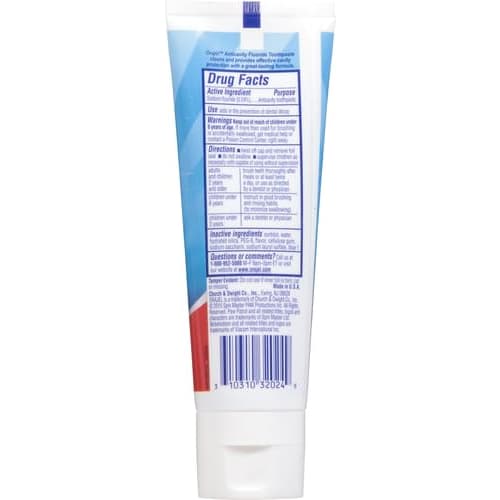 Orajel Paw Patrol Anti-Cavity Fluoride Toothpaste 4.20 Oz