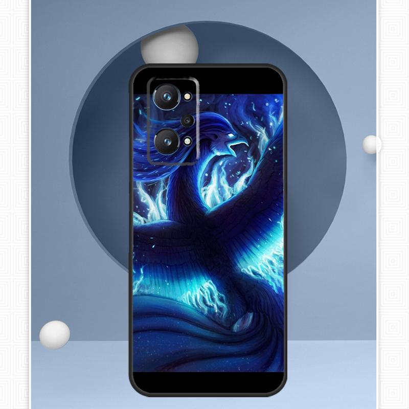 Phoenix Bird For Realme C55 C33 C30 C21Y 10 Pro Plus GT Neo 5 3 3T Case For OnePlus 11 10 Pro Nord 2 2T